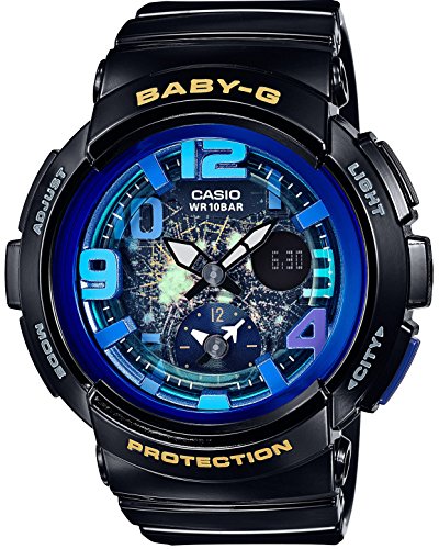 [カシオ] 腕時計 ベビージー BEACH TRAVELER BGA-190GL-1BJF ブラック