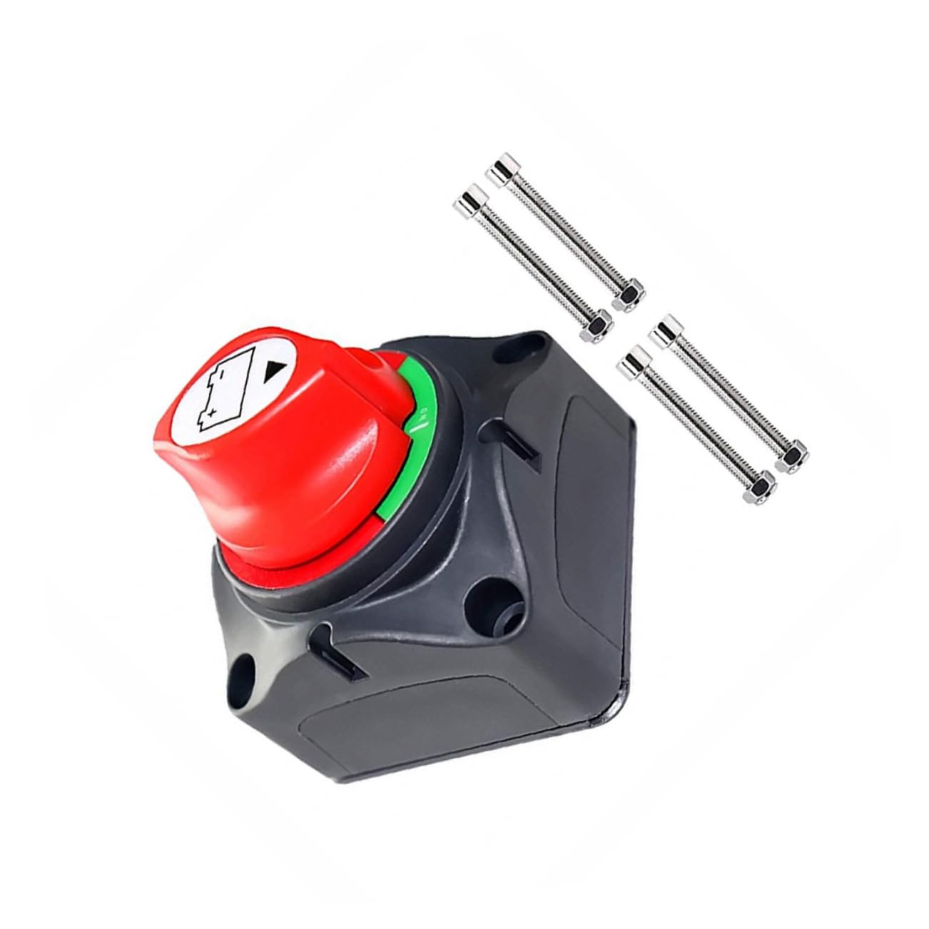 ULTECHNOVO Battery Isolation Switch for Boat Car 12-48v Disconnect Isolator Master Power Cut off Switch for Rv Utv