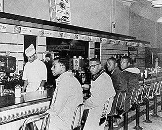 Greensboro Lunch Counter Sit-in at Woolworth's 8x10 Photograph Photo Print