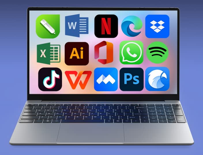 ARYSON 15.6 inch Windows 11 Alldocube GT 15 1920 * 1080 IPS 12GB RAM 256GB ROM Intel cerelon N5100 full size keyboard HDMI Bluetooth 5.0 10000mAH portable notebook