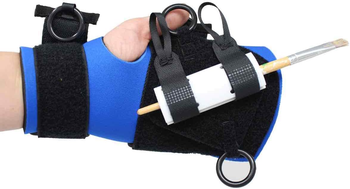 active hands Small Item gripping aid for Holding Small Items Like Brushes, Drumsticks, Make-up