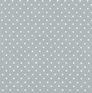 Image of Wizardi Fein-Aida Petit Point 18 Count Gray with White Points. Needlework Canvas, Cross-Stitch Fabric, Embroidery Cloth, Needlepoint Canvas. 3793 /7349 Precut Zweigart