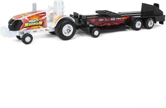 Case IH 1/64 Mighty Magnum Pulling Tractor with Pulling Sled 37941-2Q