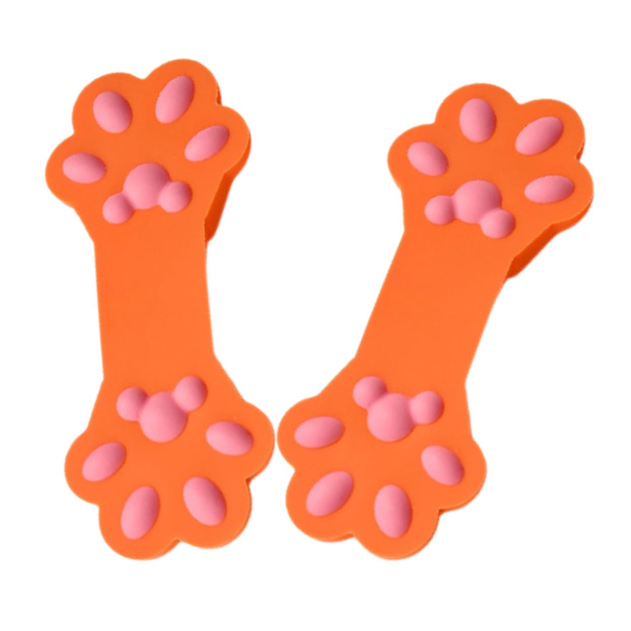 Alipis 8pièces Clips De Scellage Silicone Forme De Patte De Chat Pince à Snacks Et Alimentaires Pratique pour Conserver La Fraîcheur des Aliments