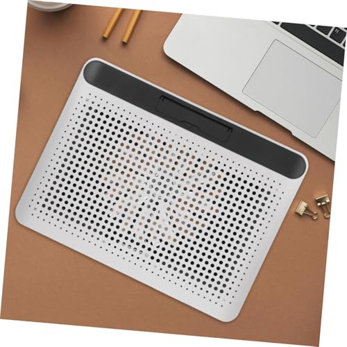 Base refrigerante para laptop aluminio con ventilador miniatura 7