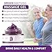 KREAIN Joint & Muscle Soothing Massage Purple Gel, Soothes Back, Shoulders, Knees, Lumbar, Neck, Wrists, Hands and Feet (3.5 OZ 3 PCS)