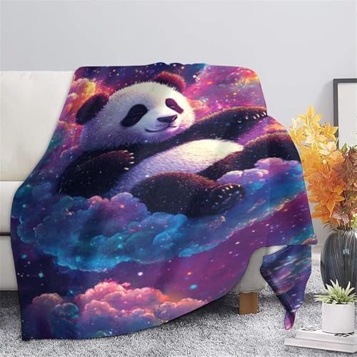 Couverture panda 200x230 cm moelleuse pour grand lit - 7