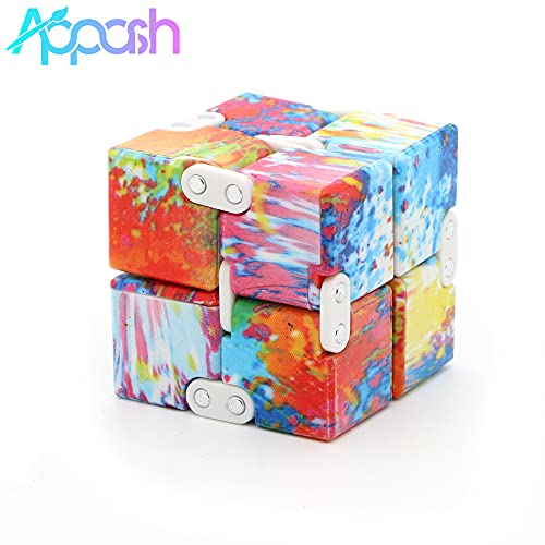 Appash Infinity Cube Fidget Toy Stress Anxiety Pressure Adhd Relieving Great For Adults And Children[Relaxing Toy][Stress Reliever](Infinity Cube) #TOP6