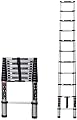 Premium Aluminum Extension Ladder Non-Slip 17.72ft Telesladder 330lbs Capacity Ideal for Indoor & Outdoor Use Lightweight & Durable Perfect for Home & Work.