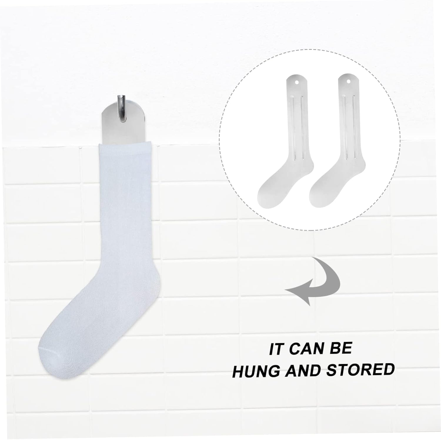 BEBEMOKO 2pcs Sock Board for Heat Press Transfer Durable Sublimation Sock Jig for Easy DIY Printing Lightweight Metal Shaping Tool for Custom Designs