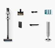 Bespoke AI Jet Lite Cordless Stick Vacuum with All-in-One Clean Station, 280AW Suction, Long Battery Life, Anti-Tangel Pet Tool, 2025, Pebble Gray, VS80F28DMP/AA