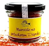Meersalz mit geräuchertem Paprika 90g aus der Finca Marina Gewürzmanufaktur