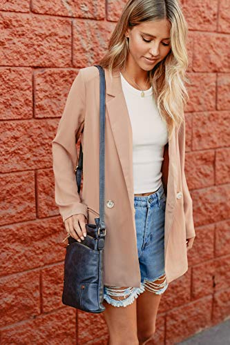 Image of ALYSSA Triple Zip Pocket Large Crossbody Bag