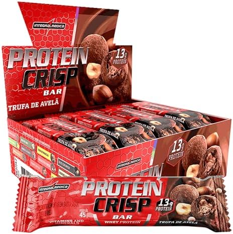 Integralmedica - Barra de Proteína Whey Protein Crisp Bar Trufa A...