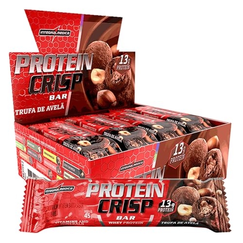 Integralmedica Whey Crisp Bar Trufa Avelã 12 Unidades