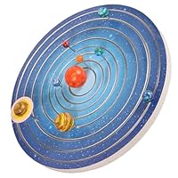BESPORTBLE Solar System Model Planets Diy 3d Painting Kit for Kids Educational Solar System Coloring Toy Stem Puzzle Set for Children