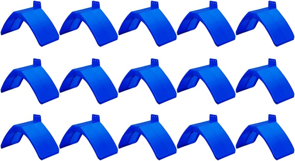 30Pcs Dove Rest Stand Lightweight Plastic Pigeon Perch Roost Bird Dwelling Stand Support Cage Accessories for Dove Pigeon and Other Birds Blue