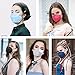 HUHETA KN95 Face Mask, 30 Pack Individually Wrapped, 5-Ply Breathable and Comfortable Safety Mask, Filter Efficiency Over 95%, Protective Cup Dust Masks Against PM2.5 (Multicolored Mask)