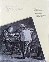 Advanced Backgammon, Volume 2 : Technical Play 1880604035 Book Cover