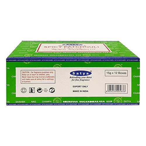 Spicy Patchouli Incense Sticks And Incense Stick Holder Bundle Insence Insense Satya Incense #TOP4