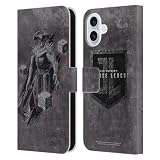Head Case Designs Licenza Ufficiale Zack Snyder's Justice League Steppenwolf Snyder Cut Arte Vettore Custodia Portafoglio in Pelle Compatibile con Apple iPhone 16 Plus