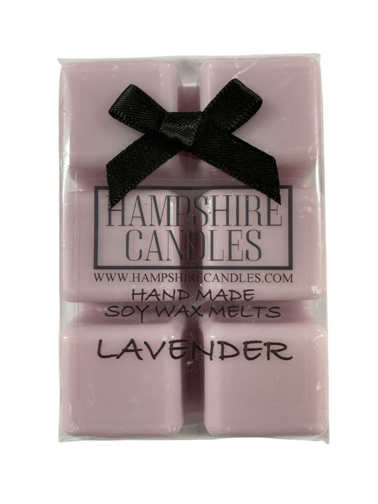 Lavender Wax Melts | Highly Scented | 100% Eco Soy Wax, Cruelty & Vegan Free | (Approx. 80g)