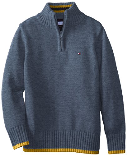 Tommy Hilfiger Boy's 2-7 Kacey Solid 1/2 Zip