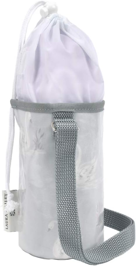 LAURA ASHLEY Swans N7321200 Water Bottle Cover, Small, Shoulder
