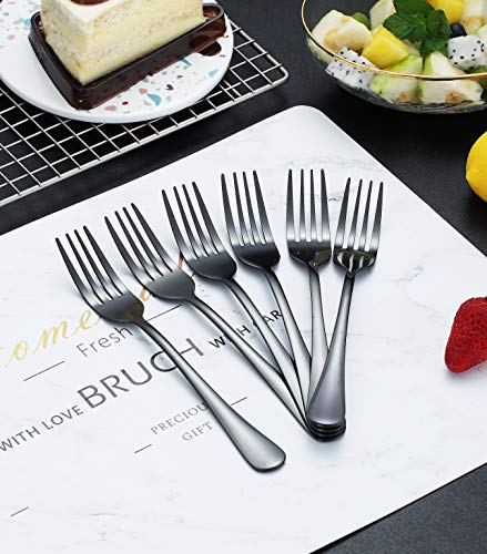 Kyraton Dinner Fork 6 Pieces, Stainless Steel 8.17 Inch 1. 6 Pieces