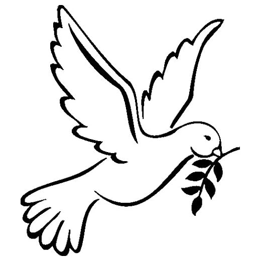 Plott Aufkleber Friedenstaube Taube Frieden Freedom Peace Freiheit Sticker