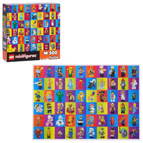 LEGO® Minifigures Collage Puzzle (500 pcs)