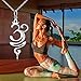 DAOCHONG 925 Sterling Silver Jewelry Om Breathe Symbol Necklace for Women Gifts