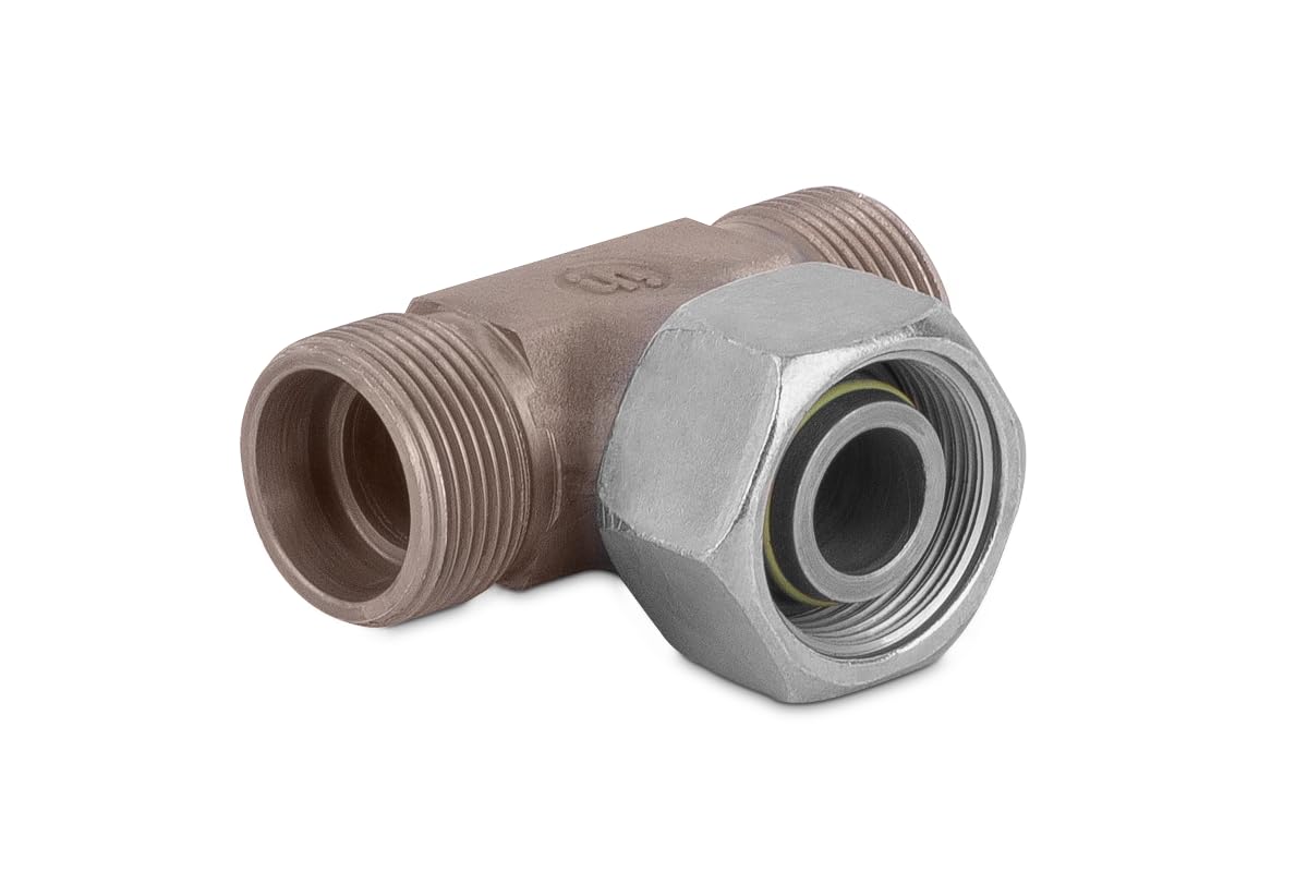 Gehäuse des einstellbaren symmetrischen T-Stücks M22x1,5 15L 7340-15L-1NI