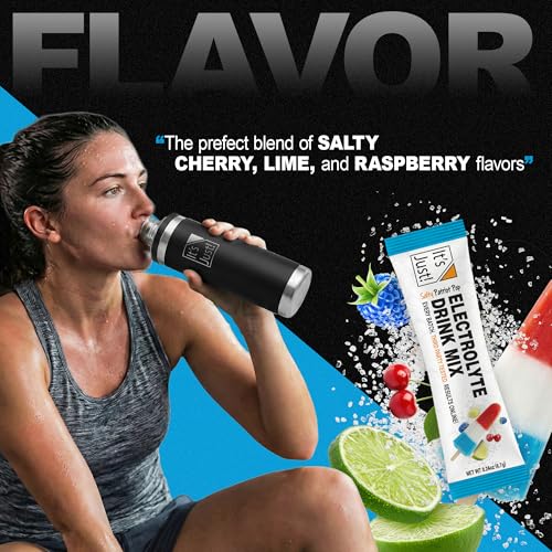 Image of It's Just! - Electrolyte Drink Mix, 30 Count, Salty Patriot Pop