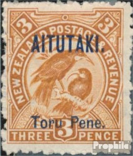 Sellos para coleccionistas Aitutaki 1903 Paisajes Prophila de Alta Rareza Postal