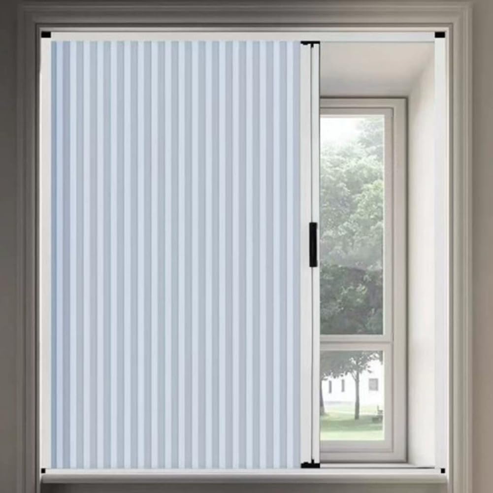 Sliding Vertical Blinds, Extendable Blackout Privacy Window Panel, Thermal Insulated Noise Reduction Cellular Shades for Windows,Brown,1300x1200mm