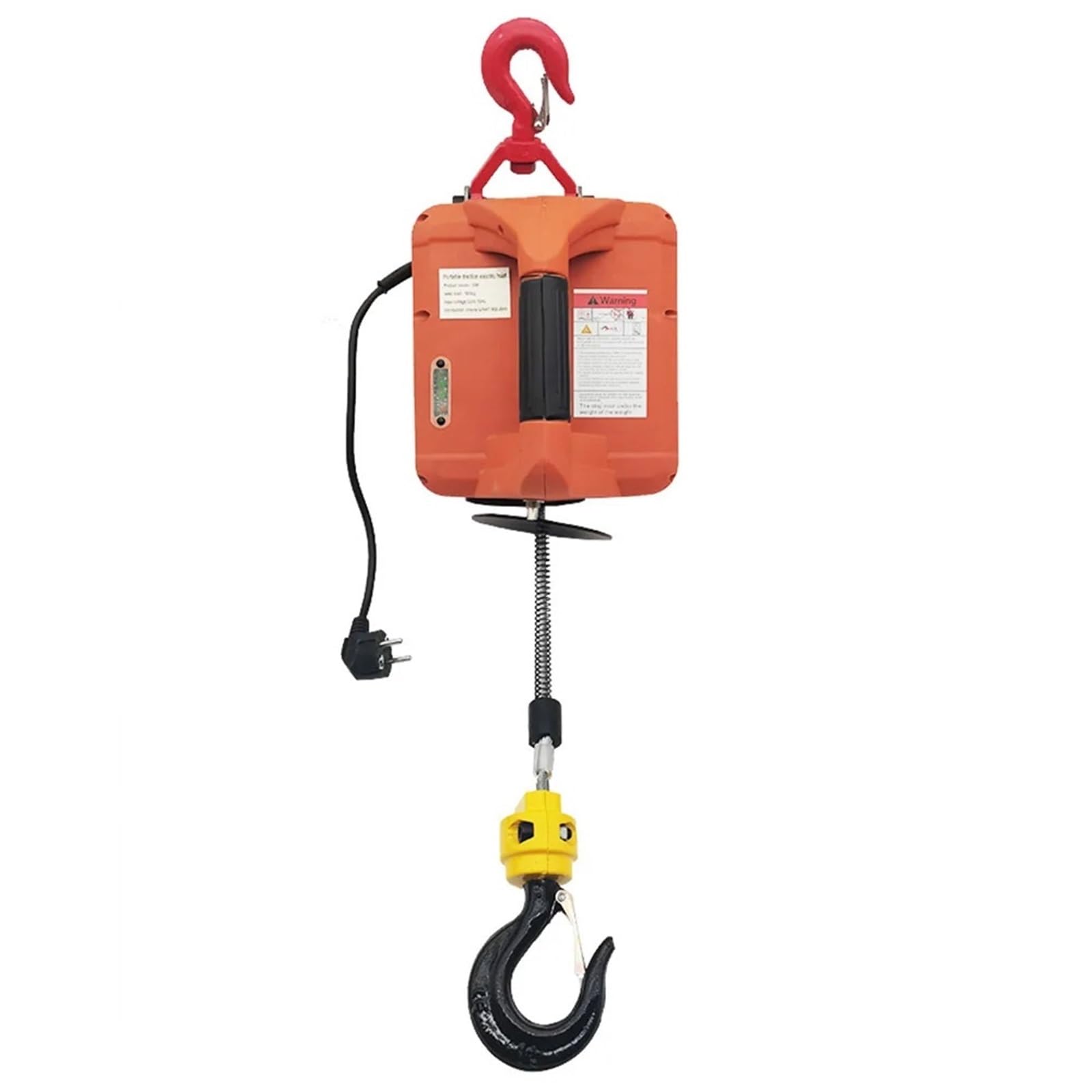 Paranco elettrico portatile da 500 kg di carico, paranco elettrico portatile, paranco di trazione, piccola gru, paranco per decorazioni domestiche, attrezzo di sollevamento, paranchi elettrici (manu