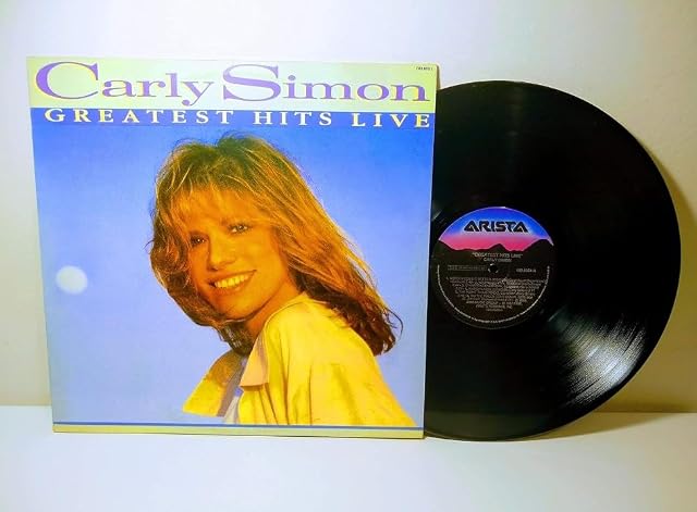 Greatest Hits por Carly Simon, capa do álbum