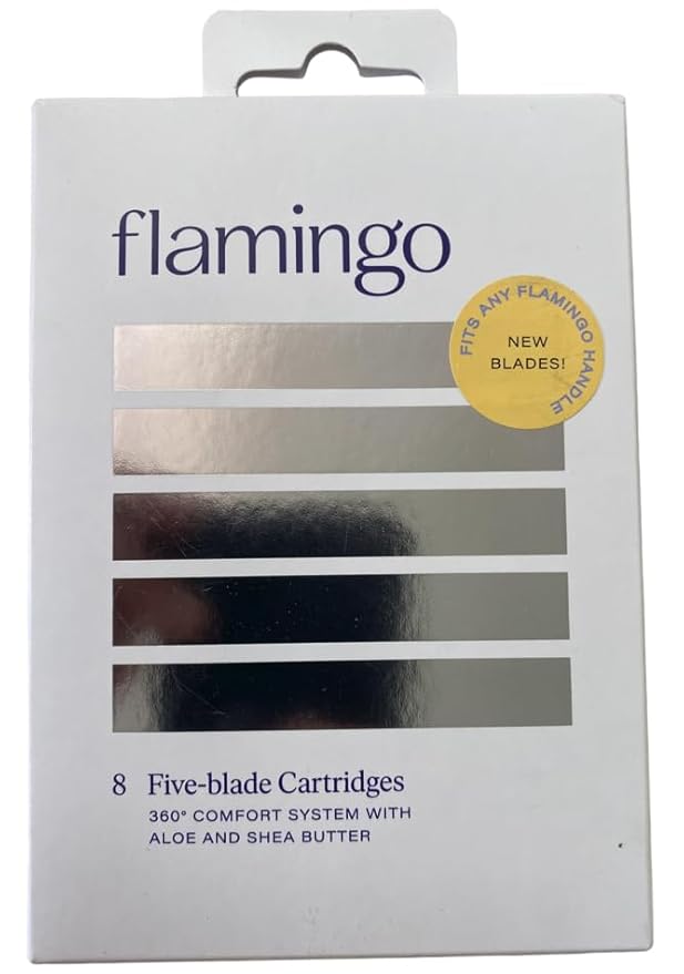 Flamingo Women's Razor Blade Refills 5Blade Refill