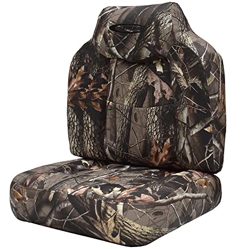 Crestliner Boat Seat Cushion Set 2134690 - Hardwoods Camouflage (2PC)