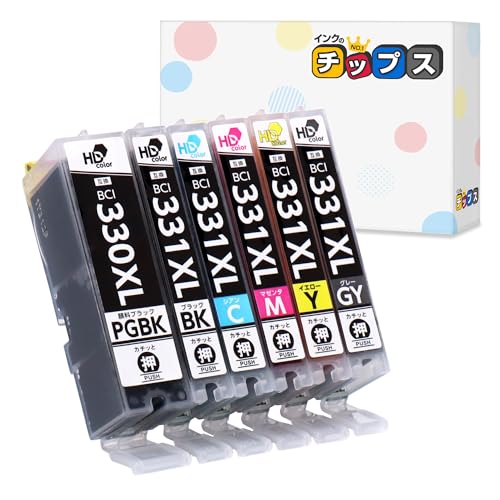 インクのチップス キヤノン用 BCI-330XL BCI-331XL 互換インク