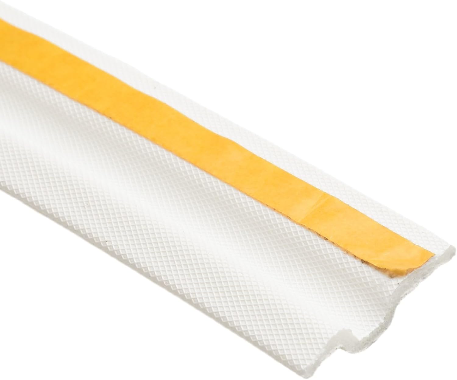 10M Self- Weatherstrip Foam Seal Tape Doors & – 2mm Thick PU Foam with Nylon Cloth Backing, Windproof and Soundproof Draught Excluder Sliding Shutters(White)