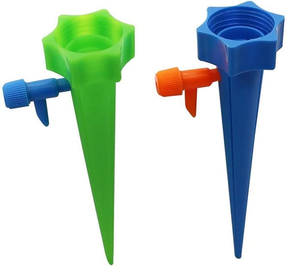 Gardening Irrigation Dripper 150 Pieces of Automatic Watering Device with Adjustable Valve Tip Watering Drip Head Home Garden Indoor Plant Irrigation Accessories (Color : Green)