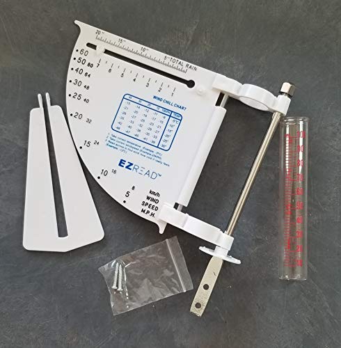 EZRead Headwind Consumer Products 840-0052 5-in-1 Weather Station, White