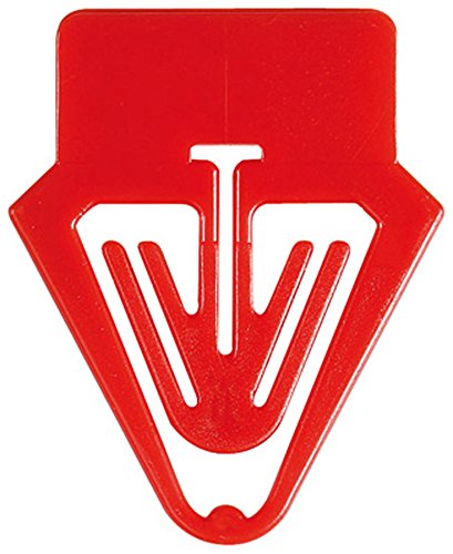 Laurel Kartenreiter aus Polystyrol, 25 mm, rot