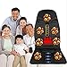 Sazao Tapis de massage 12 V - Réglable - Pour siège de voiture, maison, bureau, maison, maison, etc