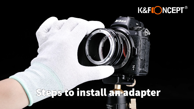 Adattatore K&F Concept FD-NZ Per Obiettivi Canon FD Su Fotocamere Nikon Z (Z6, Z7, Z50, Zfc)
