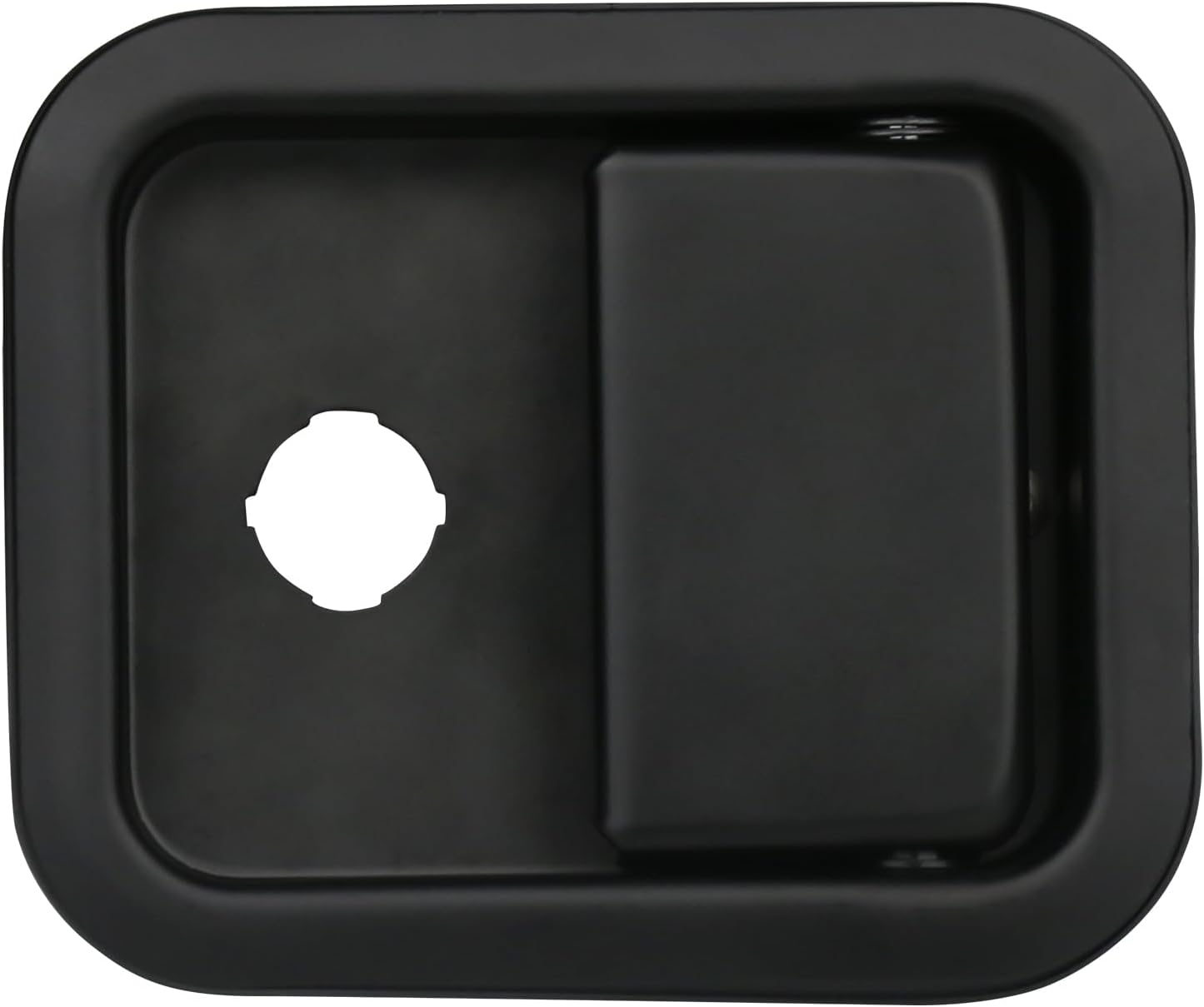 Front Driver Side Exterior Door Handle Compatible with Mack Models Black Replaces 25191926 84148224 20QX427M