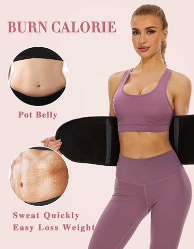 Waist-Trainer Sihohan Bauchweggürtel für Fitness und Bauchtraining
