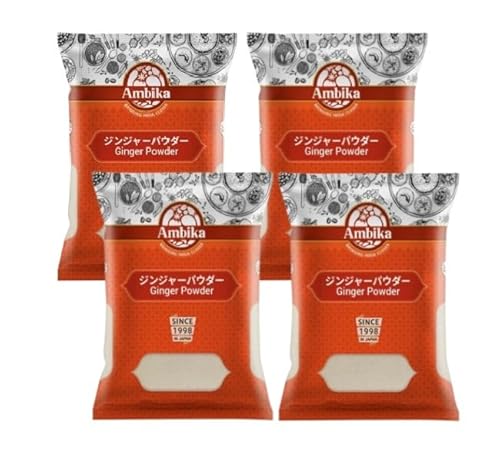 Ambika WW[pE_[ 500×4܃Zbg Ginger Powder I 傤pE_[ ƖpWW[pE_[ XpCX n[u pI NHi (8902761111334)